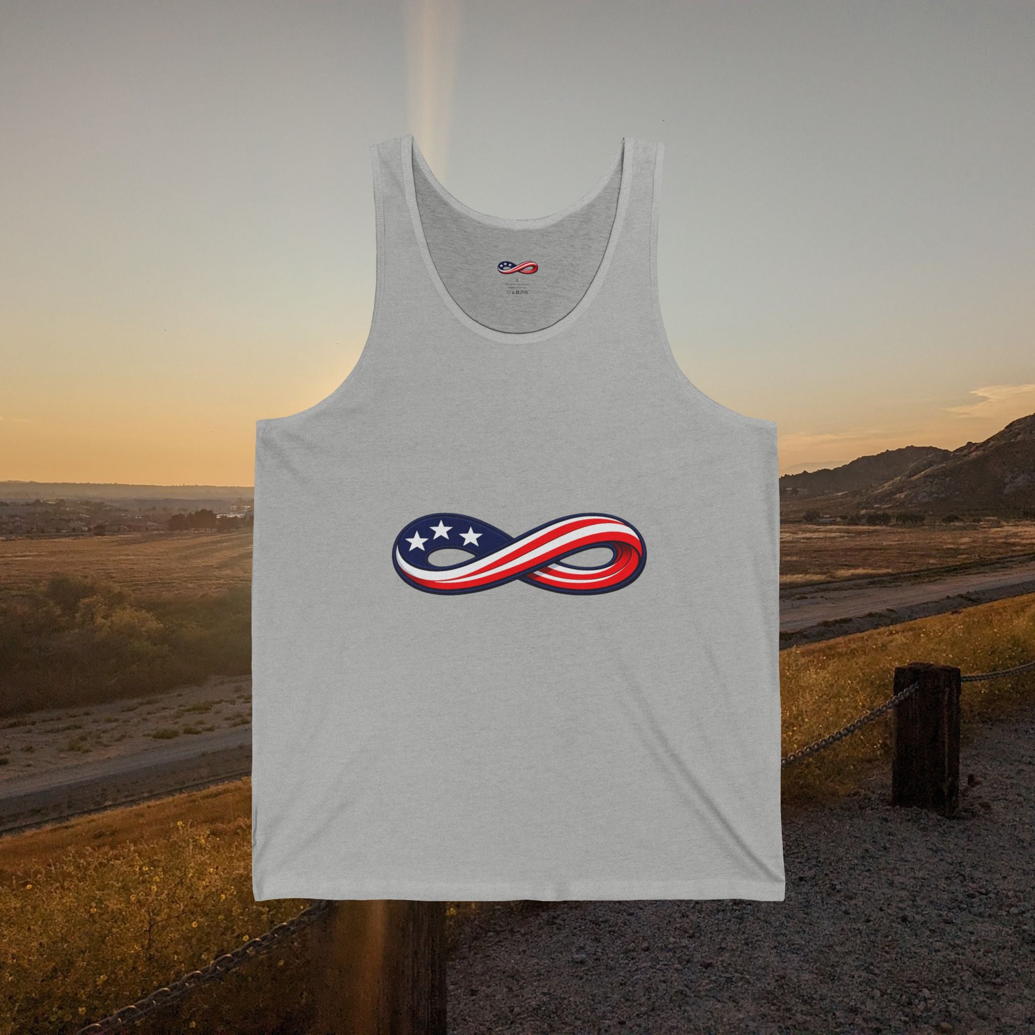 America Forever Infinity Logo Tank